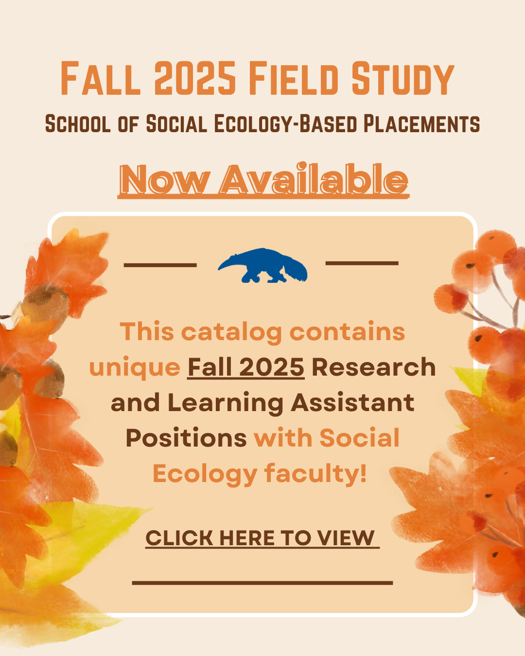 Field Study Catalog Field Study